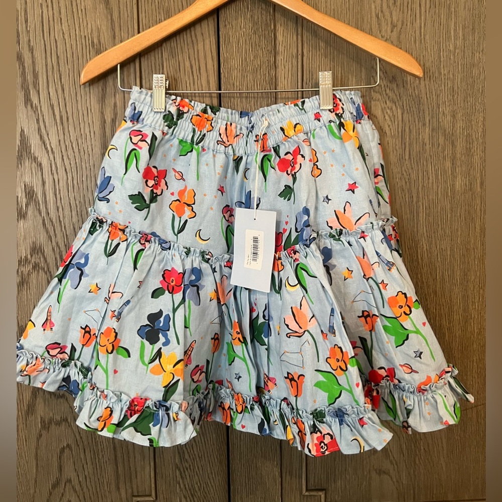 Hill House Paz Skirt in Space Floral